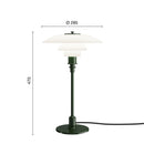 ≪特典付≫Louis Poulsen ルイスポールセン PH 3/2 テーブル グロッシー・ディープ・グリーン PH 3/2 Table Glossy Deep Green【正規品】｜テーブルランプ【送料無料】★プレゼント付 3年保証
