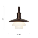 ≪特典付≫Louis Poulsen ルイスポールセン PH 3/3 エイジド・ブラス オパール ペンダントライト PH 3/3 Aged Brass Opal Pendant｜PH Aged Brass Collection  真鍮【正規品】【送料無料】3年保証