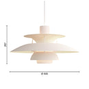 ≪特典付/納期未定(６カ月以上）≫Louis Poulsen（ルイスポールセン）ペンダント照明 PH 5 モノクローム・ペール・ブラッシュ(LED電球付) PH 5 Monochrome Pale Blush【正規品】 ★プレゼント付 3年保証