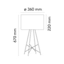 フロス FLOS  RAY T（レイ T）フロアランプ Glass ガラス F5910020 正規品 3年保証 送料無料