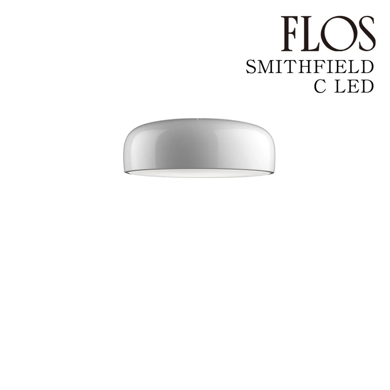 フロス FLOS「SMITHFIELD(スミスフィールド) C LED」SMITHFIELD C LED WH ホワイト [シーリングライト デザイナーズ 輸入]【要電気工事】【正規品】3年保証