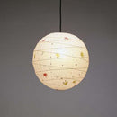 FORES 林工芸 TP-16M 提灯(アート紙) ペンダントライト・もみじ入り紙 TP-16M 3年保証