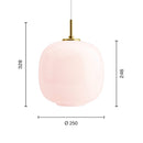 Louis Poulsen ルイスポールセン ペンダントライト VL45 ラジオハウス ペンダントΦ250 真鍮/ペール・ローズ PALE ROSE COLLECTION【正規品】【送料無料】
