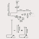 ランぺグラス NO.312 シーリングライト ペンダント DCW editions / LAMPE GRAS No. 312 Ceiling lamp Pendant Black 3年保証