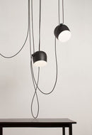 756AIMSMALL/BLK 「AIM SMALL (エイム・スモール)」ブラック FLOS フロス [ペンダントライト/デザイナーズ/輸入]【ヤマギワ】 【要電気工事】3年保証