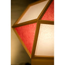 新洋電気 Lampada ランパダ A522-Ｃ　的 mato　白×緋 スタンドライト 3年保証