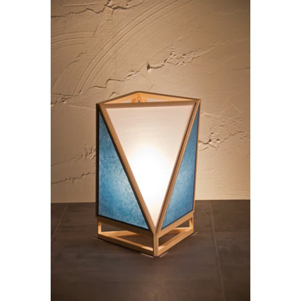 新洋電気 Lampada ランパダ A527-D 彩 -sai- 白×藍 スタンドライト 3年保証