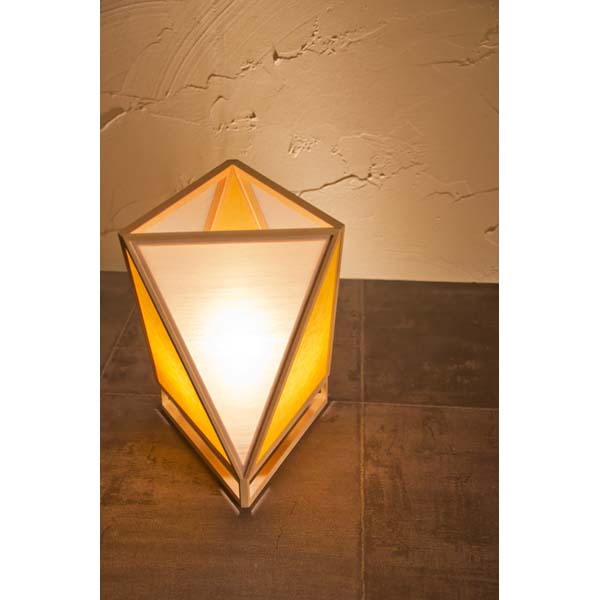 新洋電気 Lampada ランパダ A527-E 彩 -sai- 白×山吹 スタンドライト 3年