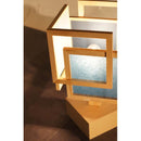 新洋電気 Lampada ランパダ A528-D　旬 -shun-　白×藍 スタンドライト 3年保証