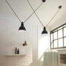 アクロバット NO.323 シーリングランプ（全長1300mm W1100mmまで） ペンダントライト DCW editions /LES ACROBATES DE GRAS No. 323 Ceiling lamp Black 3年保証