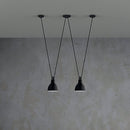 アクロバット NO.324×2 + AC3 x 1 シェードL（全長1300mm W4400mmまで） ペンダントライト DCW editions / LES ACROBATES DE GRAS No. 324 Ceiling lamp Black
