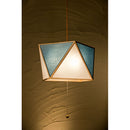 新洋電気 Lampada ランパダ AP817-1-D　彩 -sai L-　　1灯タイプ　白×藍 ペンダントライト