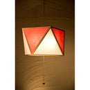 新洋電気 Lampada ランパダ AP817-3-C　彩 -sai L -　　3灯タイプ　白×緋 ペンダントライト