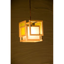 新洋電気 Lampada ランパダ AP818-E　旬 -shun-　白×山吹 ペンダントライト