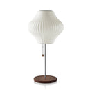 ジョージネルソン バブルランプ/ペア ロータス ウォルナット テーブル テーブルライト/HERMAN MILLER ハーマンミラー / NELSON PEAR LOTUS WALNUT TABLE 3年保証