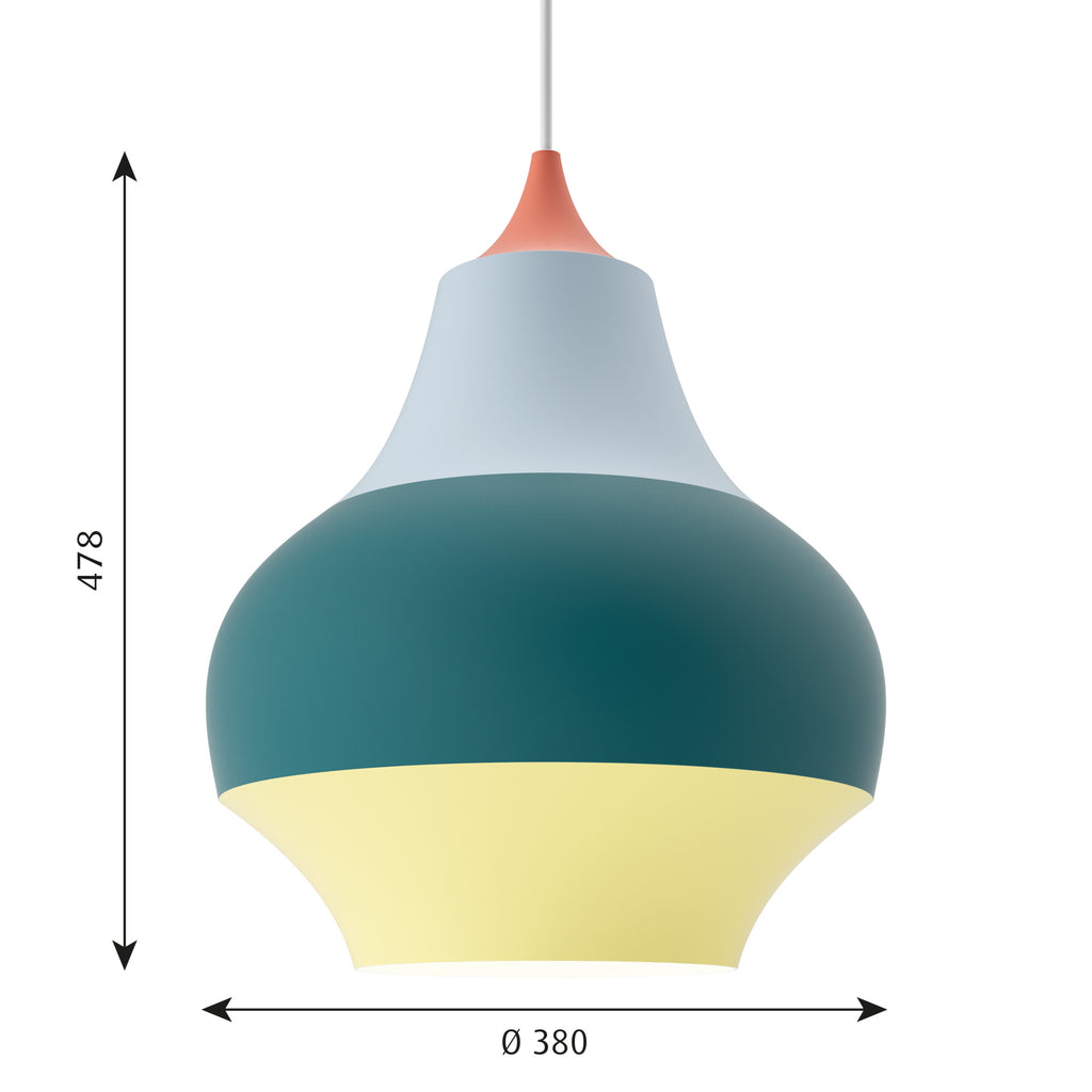 Louis Poulsen Cirque Φ380mm／ペンダントライト スィルク / Φ380 グレー ペンダントライト Louis Poulsen ルイス