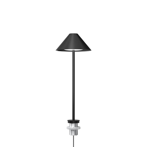 Louis Poulsen ルイスポールセン Keglen Table Φ175 Black 黒 ピン差込式 D2W【正規品】 【送料無料】　ルイスポールセン、レクリントなどの北欧照明、アルテミデ、フロスなどのデザイナーズ照明、イサムノグチの和風照明を通販します。照明器具を販売するネットショップ！送料無料！