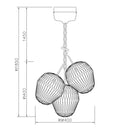 ≪当店在庫あり≫KP1303 Bouquet 3 LE KLINT レ・クリント シャンデリア 3つの標準シェード付【正規品】 3年保証