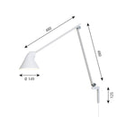 ルイスポールセン Louis Poulsen NJP Wall ホワイト ウォールライト NJP ウォール ロングアーム【正規品】 【送料無料】　ルイスポールセン、レクリントなどの北欧照明、アルテミデ、フロスなどのデザイナーズ照明、イサムノグチの和風照明を通販します。照明器具を販売するネットショップ！送料無料！