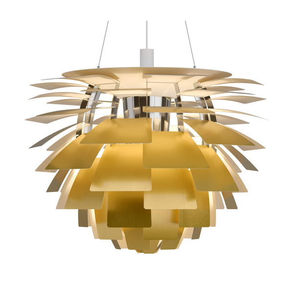 PH Artichoke アーティチョーク φ840 Brass(真鍮) 3000K ルイスポールセン Louis Poulsen 　ルイスポールセン、レクリントなどの北欧照明、アルテミデ、フロスなどのデザイナーズ照明、イサムノグチの和風照明を通販します。照明器具を販売するネットショップ！送料無料！