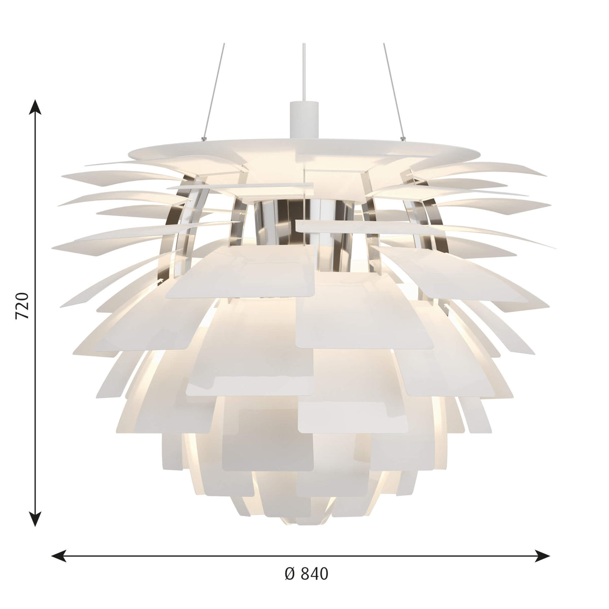 PH アーティチョーク / φ840 LED 3000K ホワイト ペンダント PH アーティチョーク / φ840 LED 3000K ホワイト ペンダント