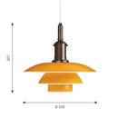 ≪特典付≫Louis Poulsen ルイスポールセン ペンダントライト PH 31/2-3 Pendant ペンダントライト　イエロー　【正規品】 ★プレゼント付 3年保証