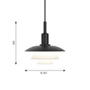 Louis Poulsen ルイスポールセン PH 3/3 ペンダント メタル+乳白ガラス PH 3/3 Whole Numbers Metal/Glass ペンダントライト【正規品】【送料無料】3年保証 ルイスポールセン、レクリントなどの北欧照明、アルテミデ、フロスなどのデザイナーズ照明、イサムノグチの和風照明を通販します。照明器具を販売するネットショップ！送料無料！