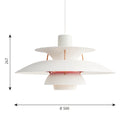 ≪特典付/当店在庫あり≫ルイスポールセン Louis Poulsen ペンダントライト PH 5 Modern White PH 5 モダン・ホワイト(白)【正規品】 ★プレゼント付 3年保証