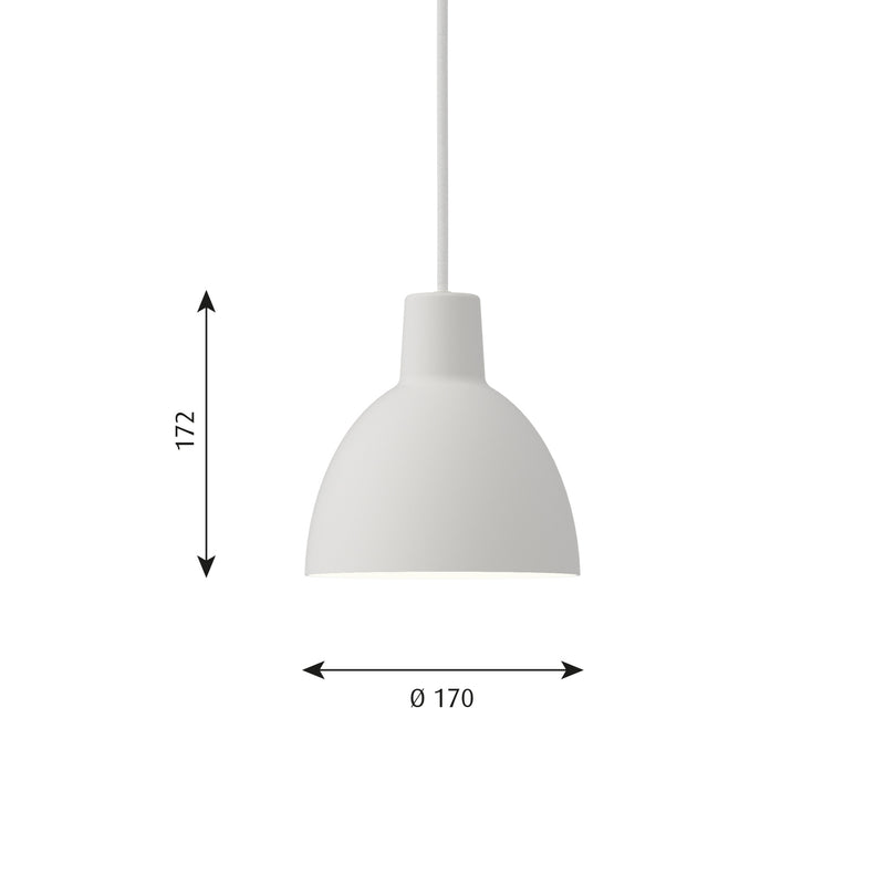 ≪特典付≫ルイスポールセン Louis Poulsen ペンダントライト Toldbod トルボー 170 White ホワイト【正規品】 ★プレゼント付 3年保証