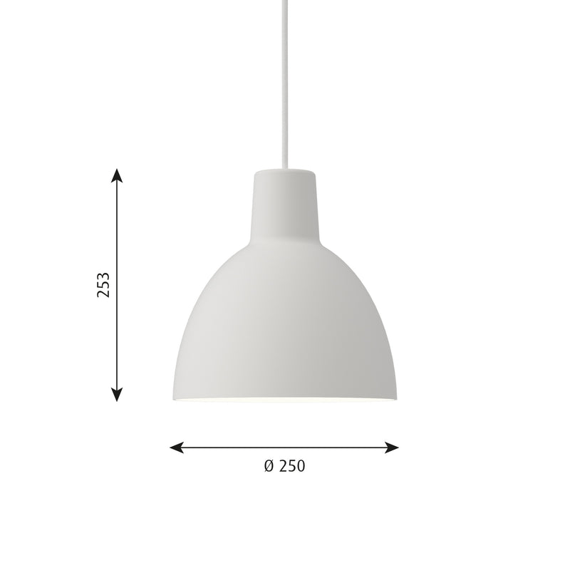 ≪特典付≫ルイスポールセン Louis Poulsen ペンダントライト Toldbod トルボー 250 White ホワイト【正規品】 ★プレゼント付 3年保証