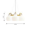 Louis Poulsen ルイスポールセン VL Ring Crown 3　ペンダントライト【正規品】 【送料無料】　ルイスポールセン、レクリントなどの北欧照明、アルテミデ、フロスなどのデザイナーズ照明、イサムノグチの和風照明を通販します。照明器具を販売するネットショップ！送料無料！