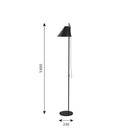 ≪特典付≫Louis Poulsen ルイスポールセン フロアライトYuh Floor Black Yuh フロア ブラック(黒)【正規品】 ★プレゼント付 3年保証