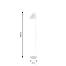 ≪特典付≫Louis Poulsen ルイスポールセン フロアライト Yuh Floor White Yuh フロア ホワイト(白)【正規品】 ★プレゼント付 3年保証